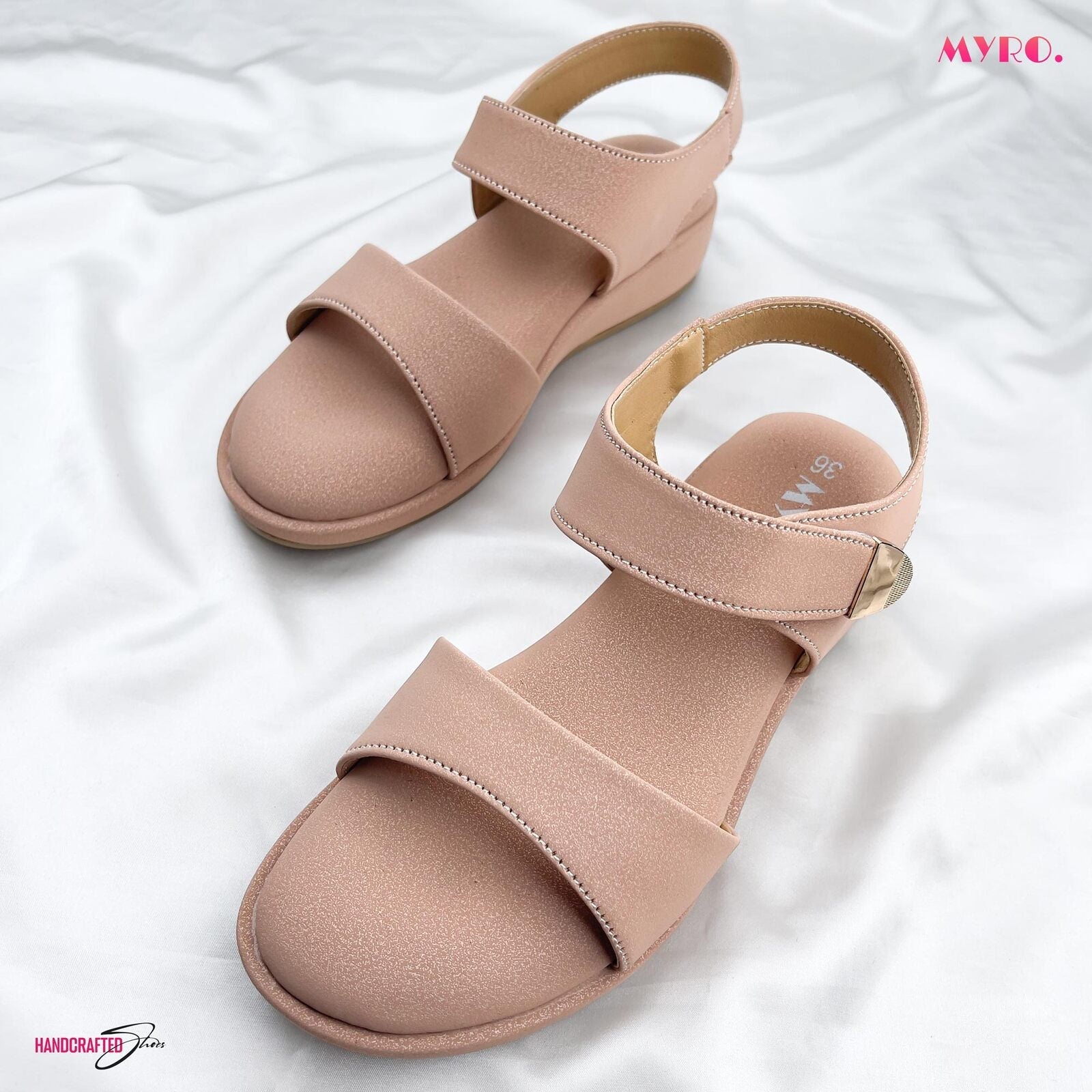 Breezy Pink Boston Heel - MYRO